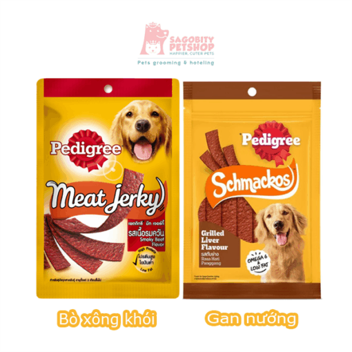 Thức Ăn Vặt Chó -Vị Bò Xông KhóiPEDIGREE-80G
