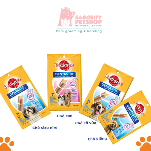 PEDIGREE -Bánh Xương CS Răng-Chó Cỡ Vừa
