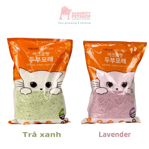 Cát đậu nành dành cho mèo Acro Pet-5L