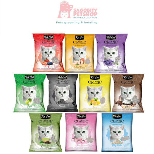 Cát đất sét dành cho mèo KIT CAT Classic 10L