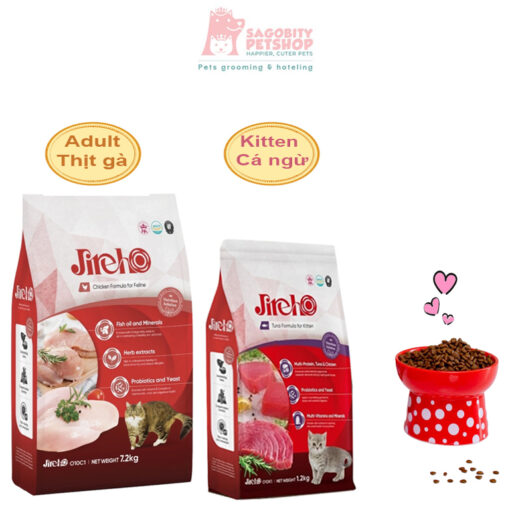 Thức ăn hạt cho mèo - Jireho