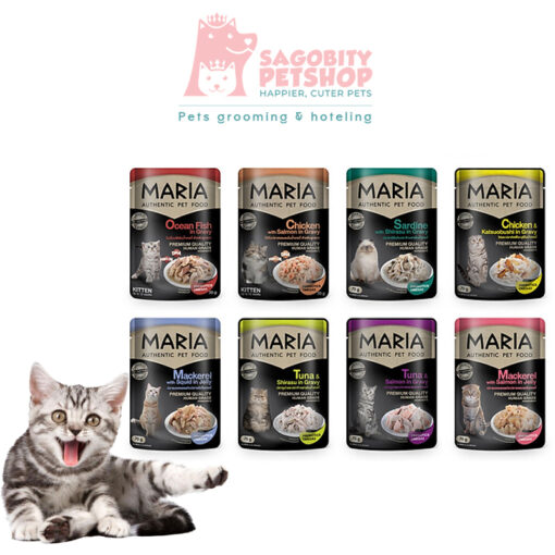Pate Maria Cao Cấp Cho Mèo Gói 70g (Best Seller Thái Lan)