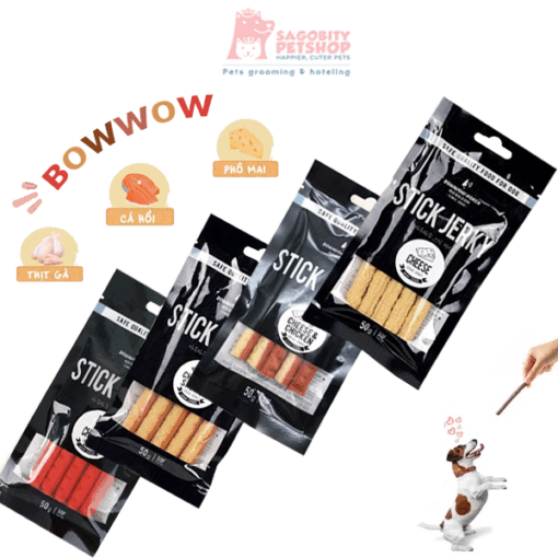 Snack cho chó-BowWow-50g
