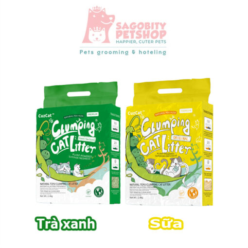 Cát đậu nành Cuzcat - túi 2.4kg
