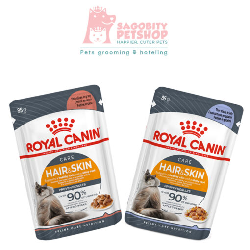 Pate Mèo TT( Hair&skin) Royal Canin-85gr - Gói
