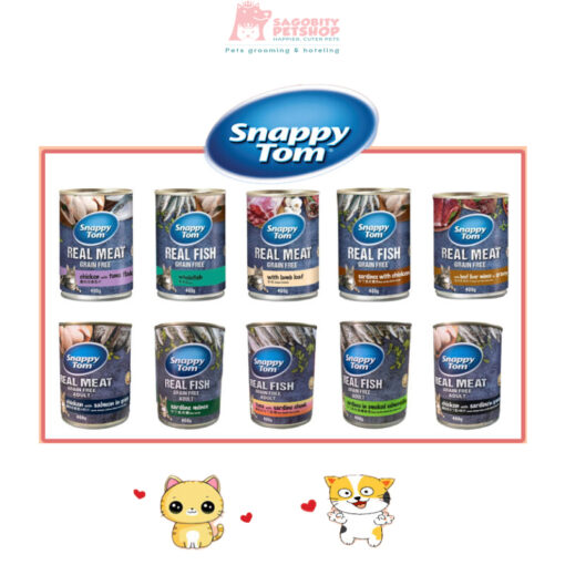 Pate cho mèo Adult Snappy Tom-400gr