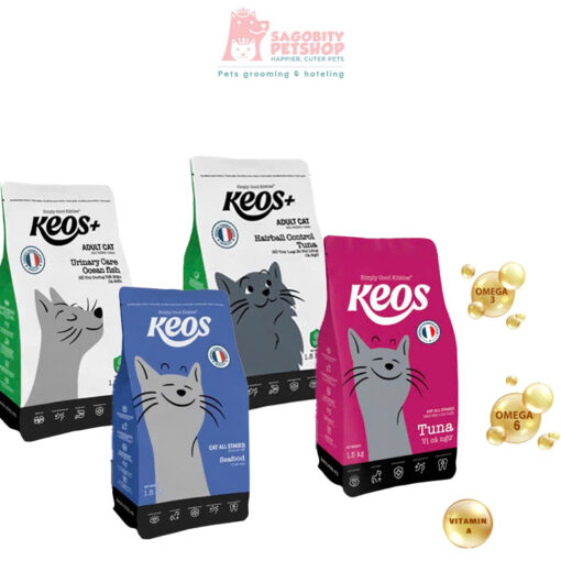 Thức ăn hạt cho mèo - KEOS+