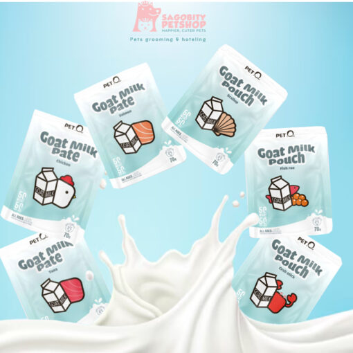 Pate sữa dê cho mèo-PetQ 70g