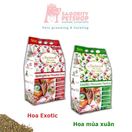 Cát vệ sinh mèo( đất sét)- Ấn Độ 7,5kg