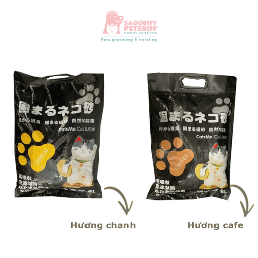 Cát đất sét cho mèo CatsMe- 8L