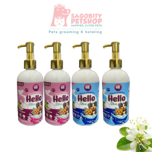 Dầu tắm chó mèo-Hello Elite