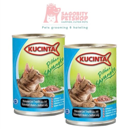 Pate Mèo Mọi Lứa Tuổi Kucinta Lon 400g