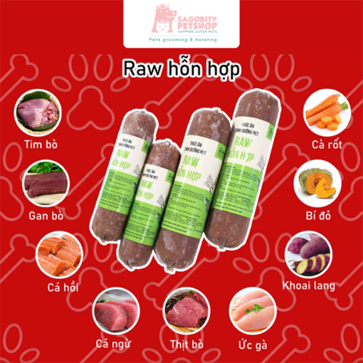 Thức ăn dinh dưỡng cho thú cưng HG Petfood - 800gr - Cây