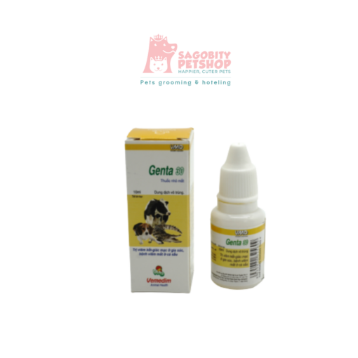 Thuốc nhỏ mắt dành cho chó mèo VEMEDIM Genta 30