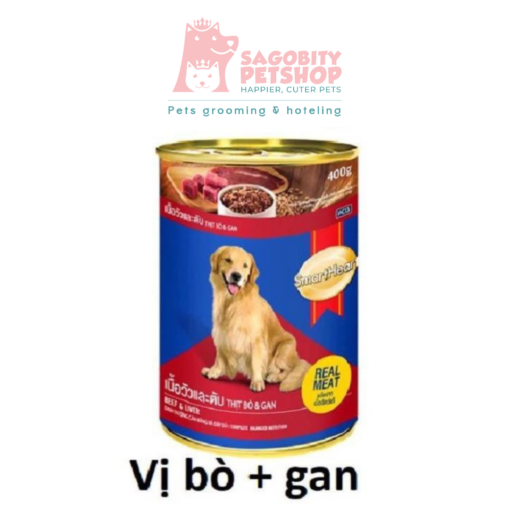 Pate cho chó SmartHeart 400g