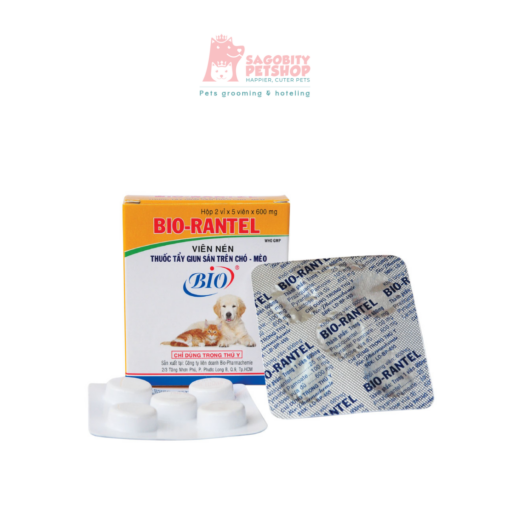 BIO-RANTEL-Xổ giun cho chó mèo