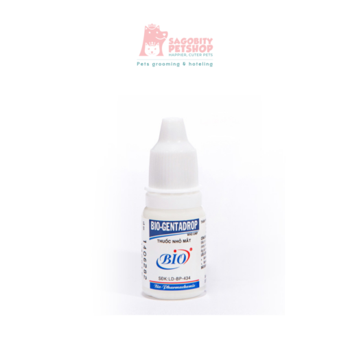 Thuốc nhỏ mắt cho chó mèo-BIO-GENTADROP - chai