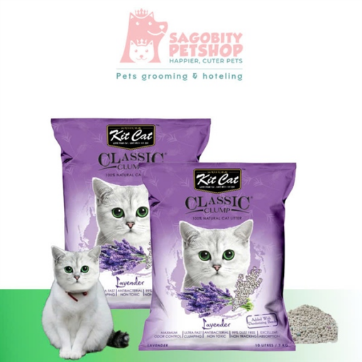 Cát đất sét dành cho mèo KIT CAT Classic 10L