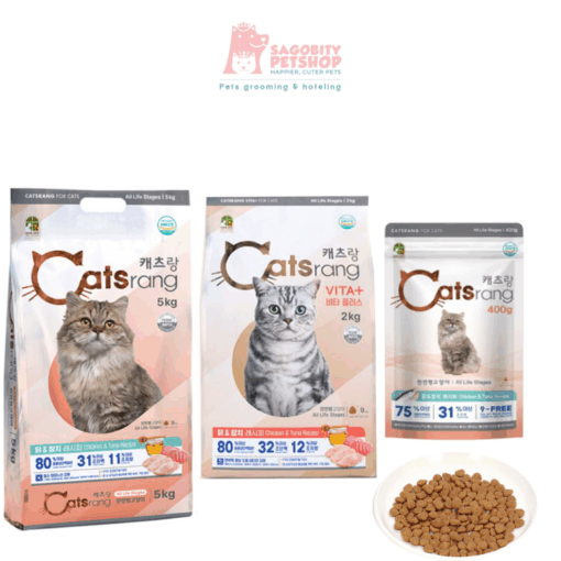 Thức ăn hạt Catsrang-mèo mọi lứa tuổi - Túi