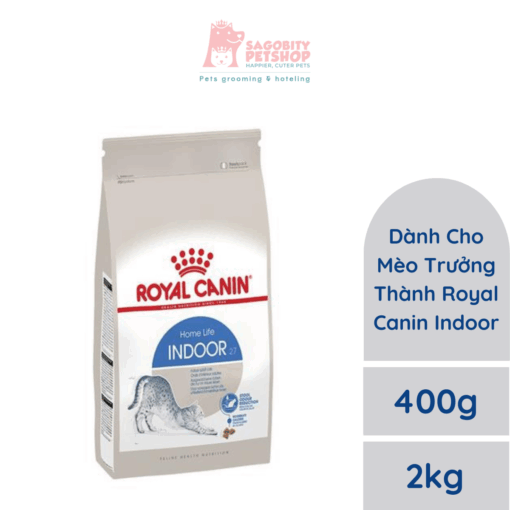 Thức ăn mèo Adult ít vận độngROYAL CANIN