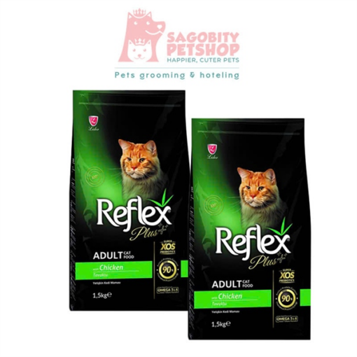 Thức ăn hạt cho mèo Adult- Reflex Plus1.5kg