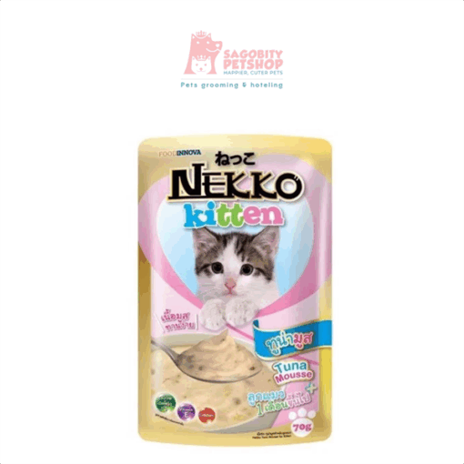 Pate cho mèo con Nekko Kitten Gói 70gr
