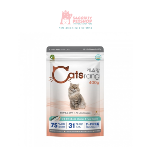 Thức ăn hạt Catsrang-mèo mọi lứa tuổi - Túi