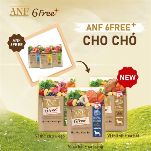 Thức Ăn Cho Chó ANF 6Free Hữu Cơ-5,6kg