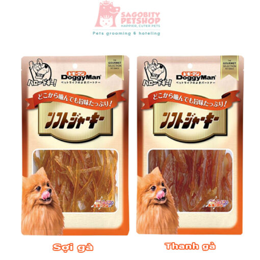 Snack cho chó-DoggyMan-Gà sấy dẻo