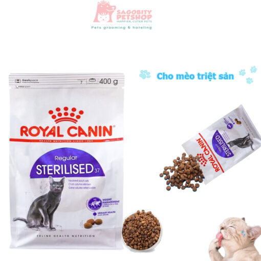 Royal Canin Thức ăn hạt mèo triệt sản (>12thángtuổi)- 400gr