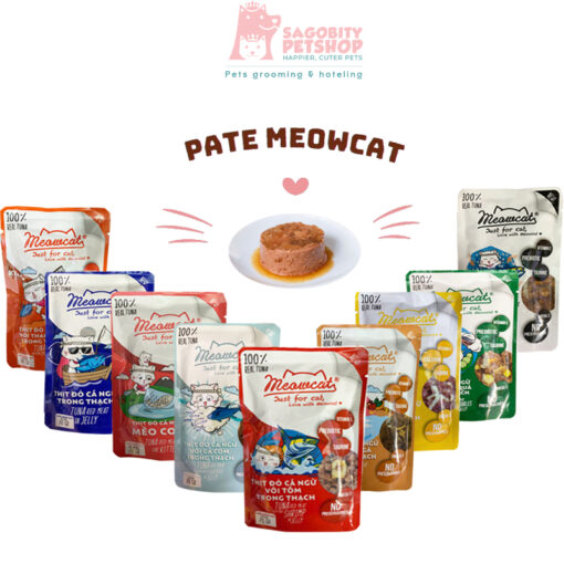 Pate cho mèo-Meowcat - 70gr