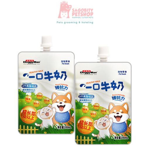 Sữa cho chó mèo- DoggyMan - 200ml - >2 tháng tuổi