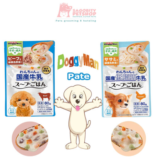 Pate cho chó từ sữa bò-80gr-DoggyMan