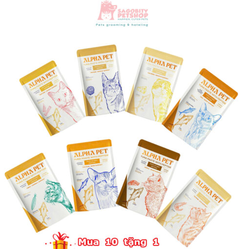Pate Cá Ngừ Peptide Alpha Pet