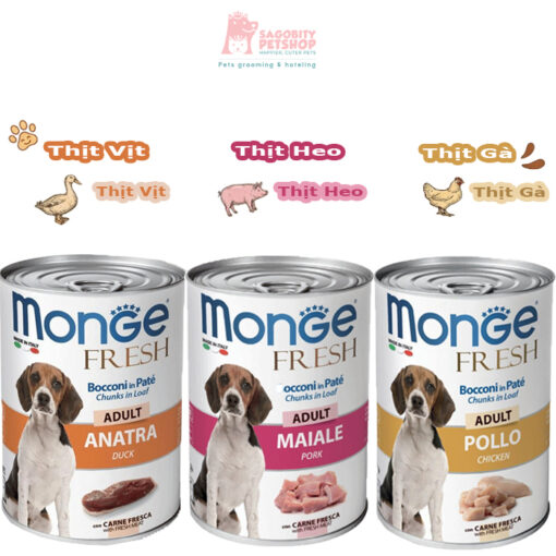 Pate cho chó Monge Fresh - 400gr