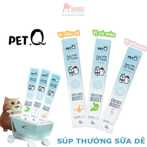 Súp thưởng Pet Q cho mèo – gói