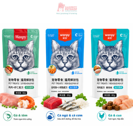 Pate Cho Mèo Wanpy – 80g