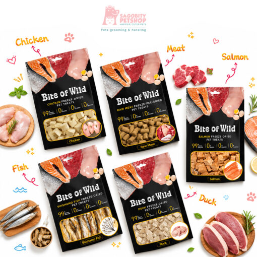 Snack cho chó và mèo – Bite of white
